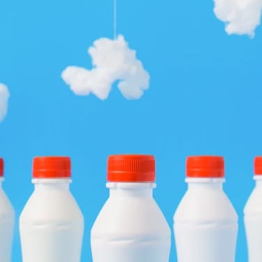 Picture of milk bottles.