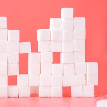 picture of sugar cubes.